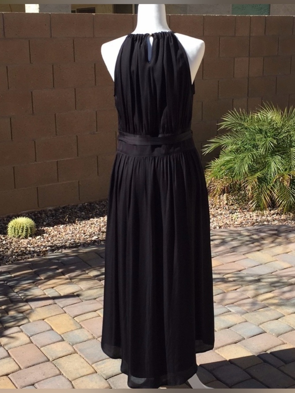 Tommy Bahama Black Maxi Dress, Size 8 - Picture 2 of 11